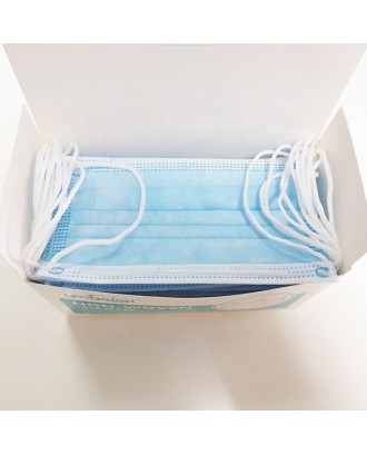 CE ISO FDA Certificates supported 3 Ply Disposable Medical Surgical Non Woven Face Mask