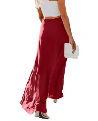 Red Drop Dead Gorgeous Maxi Skirt